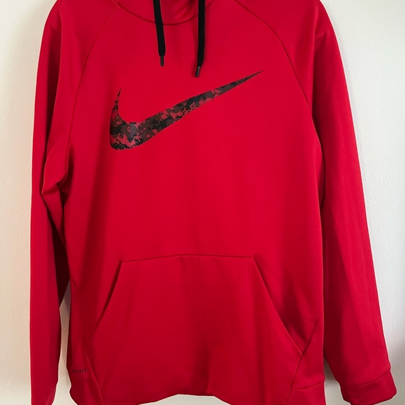 Nike Men's Red Hoodie - Picture 1 of 6